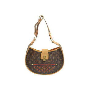 Louis Vuitton Perfo Mirune One Shoulder Bag Brown Orange
